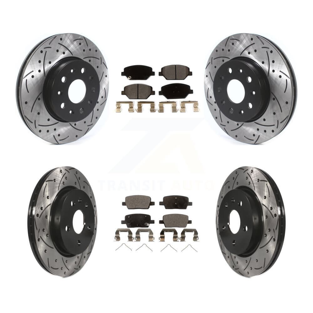 Transit Auto - KDT-100666 - Front and Rear Disc Brake Kits image 1