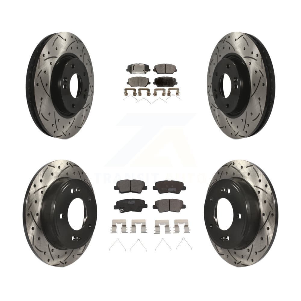 Transit Auto - KDT-100670 - Front and Rear Disc Brake Kits image 1