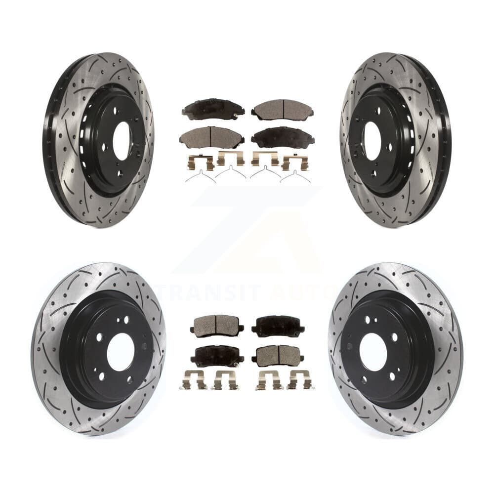 Transit Auto - KDT-100677 - Front and Rear Disc Brake Kits image 1
