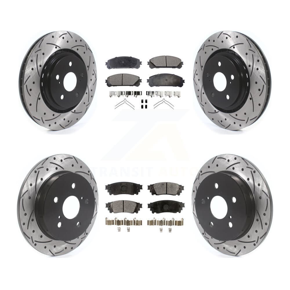 Transit Auto - KDT-100687 - Front and Rear Disc Brake Kits image 1