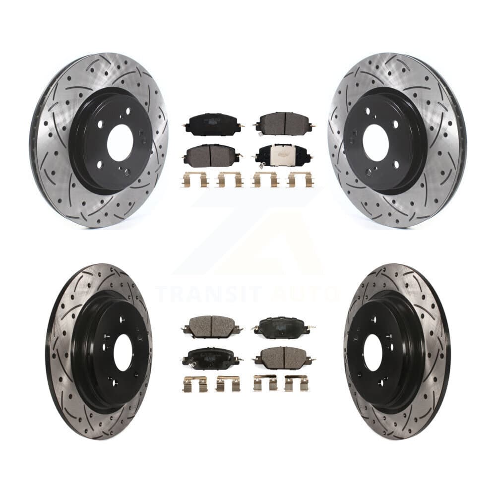 Transit Auto - KDT-100693 - Front and Rear Disc Brake Kits image 1