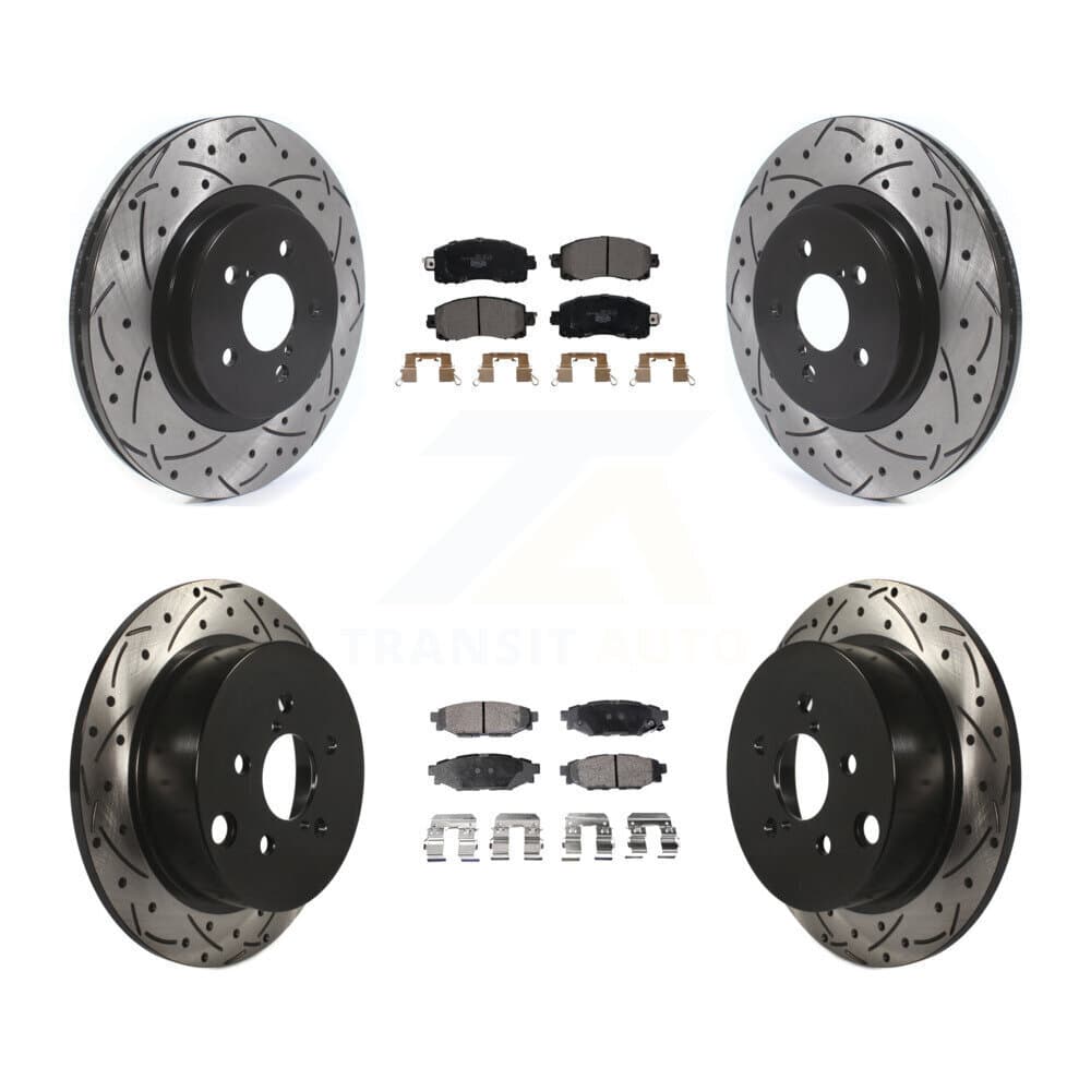 Transit Auto - KDT-100694 - Front and Rear Disc Brake Kits image 1