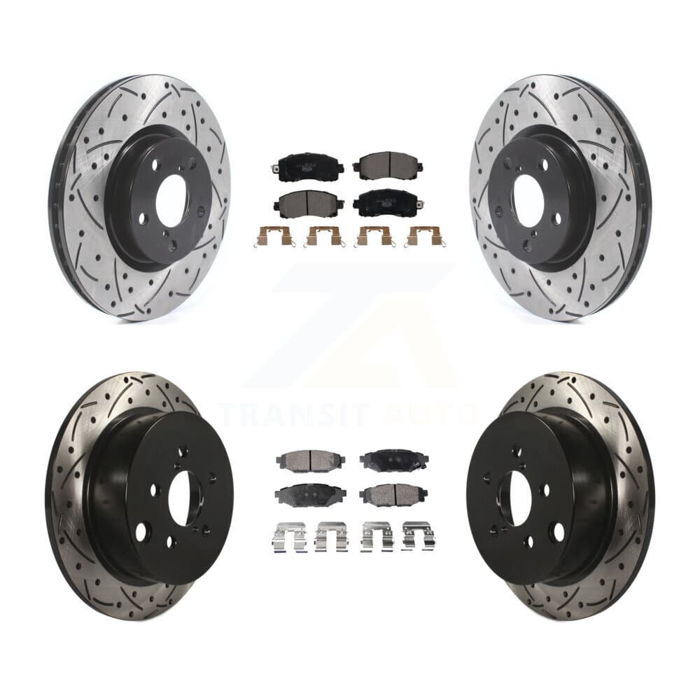 Transit Auto - KDT-100696 - Front and Rear Disc Brake Kits image 1
