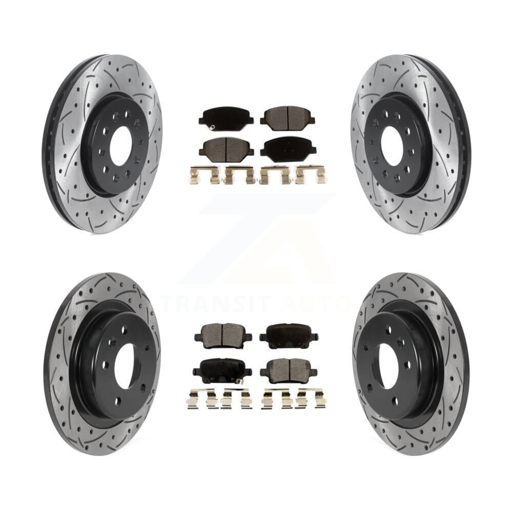 Transit Auto - KDT-100815 - Front and Rear Disc Brake Kits image 1