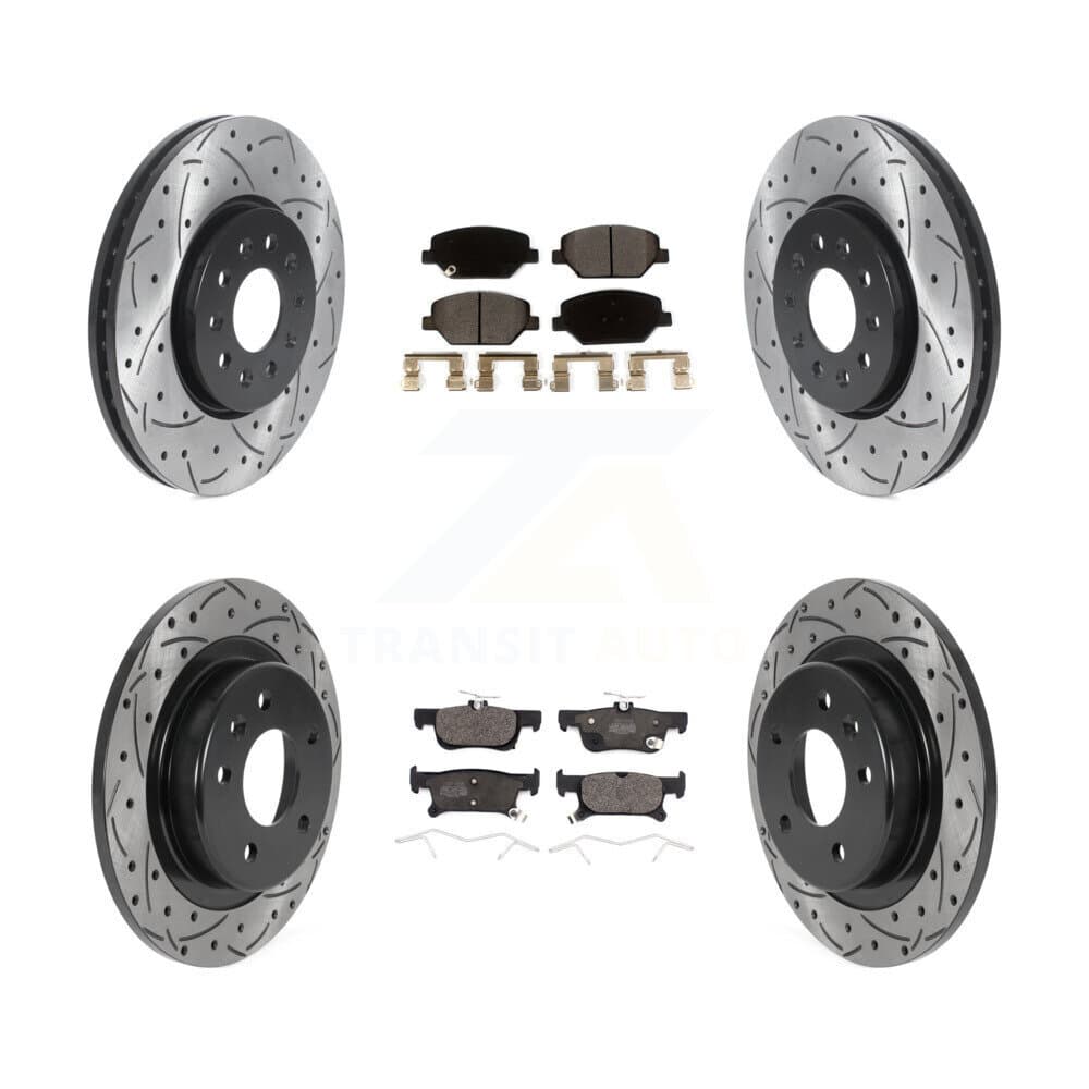 Transit Auto - KDT-100816 - Front and Rear Disc Brake Kits image 1