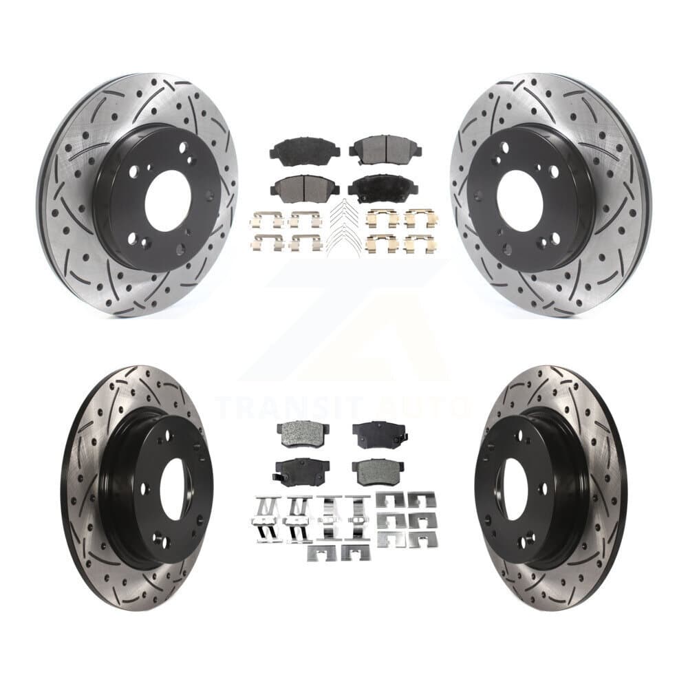 Transit Auto - KDT-100829 - Front and Rear Disc Brake Kits image 1