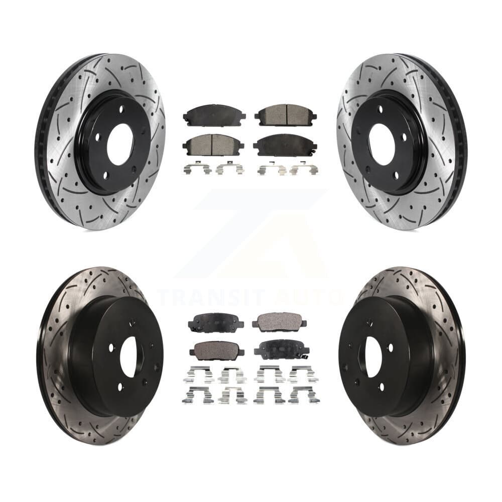 Transit Auto - KDT-100832 - Front and Rear Disc Brake Kits image 1