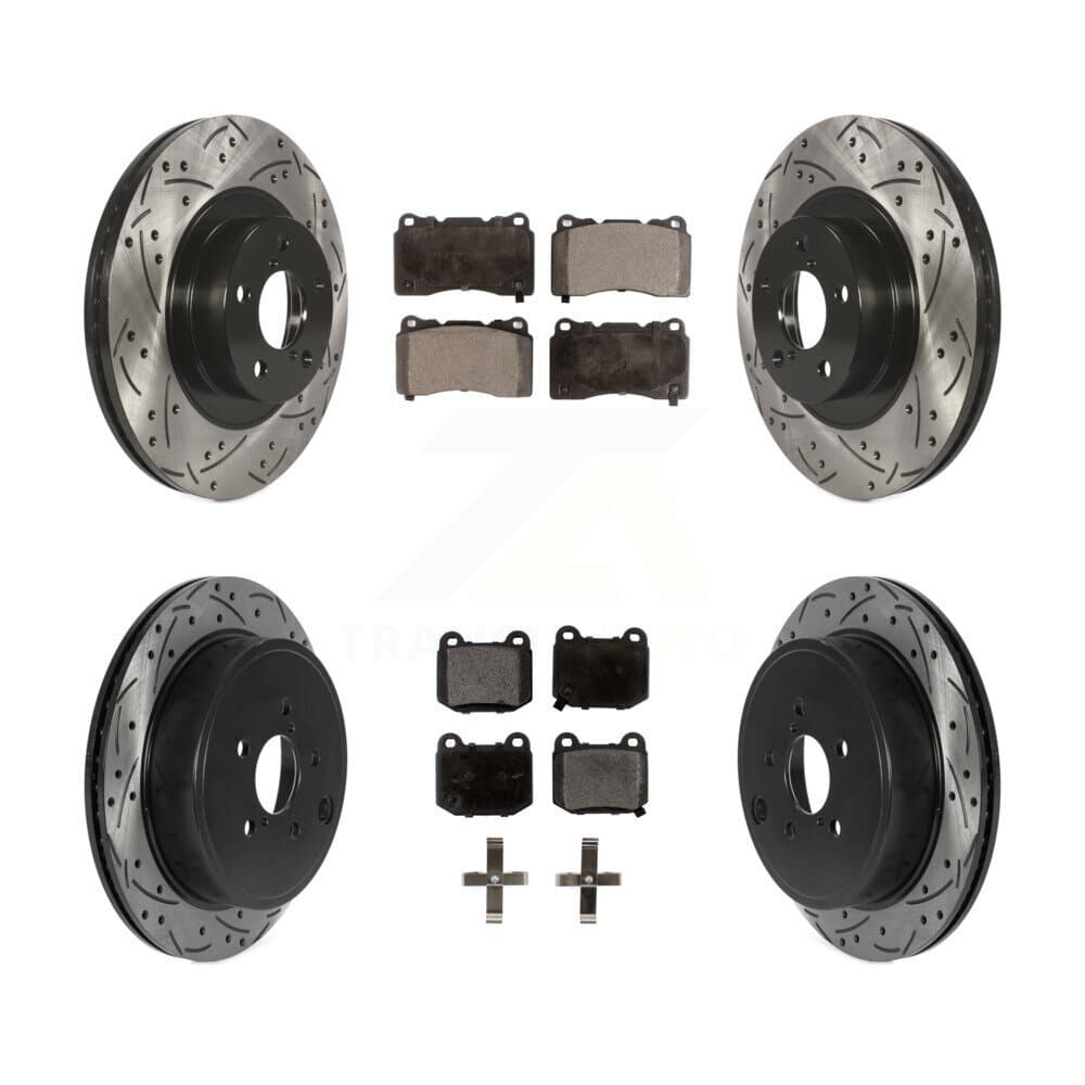 Transit Auto - KDT-100834 - Front and Rear Disc Brake Kits image 1