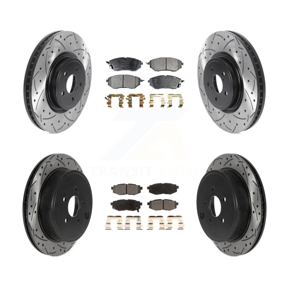 Transit Auto - KDT-100838 - Front and Rear Disc Brake Kits image 1