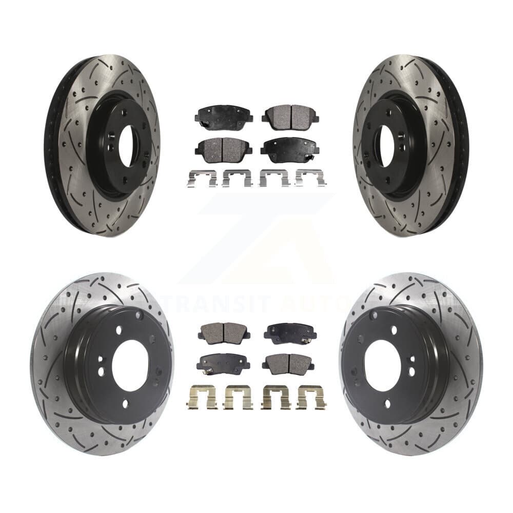 Transit Auto - KDT-100844 - Front and Rear Disc Brake Kits image 1