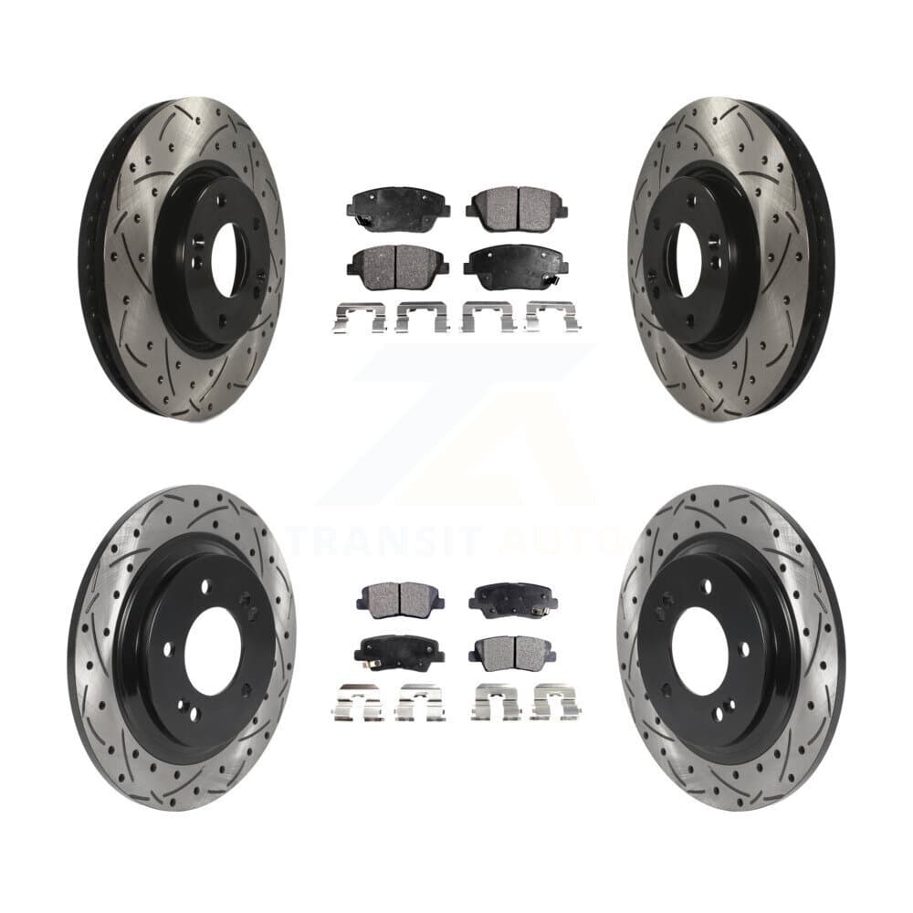 Transit Auto - KDT-100845 - Front and Rear Disc Brake Kits image 1