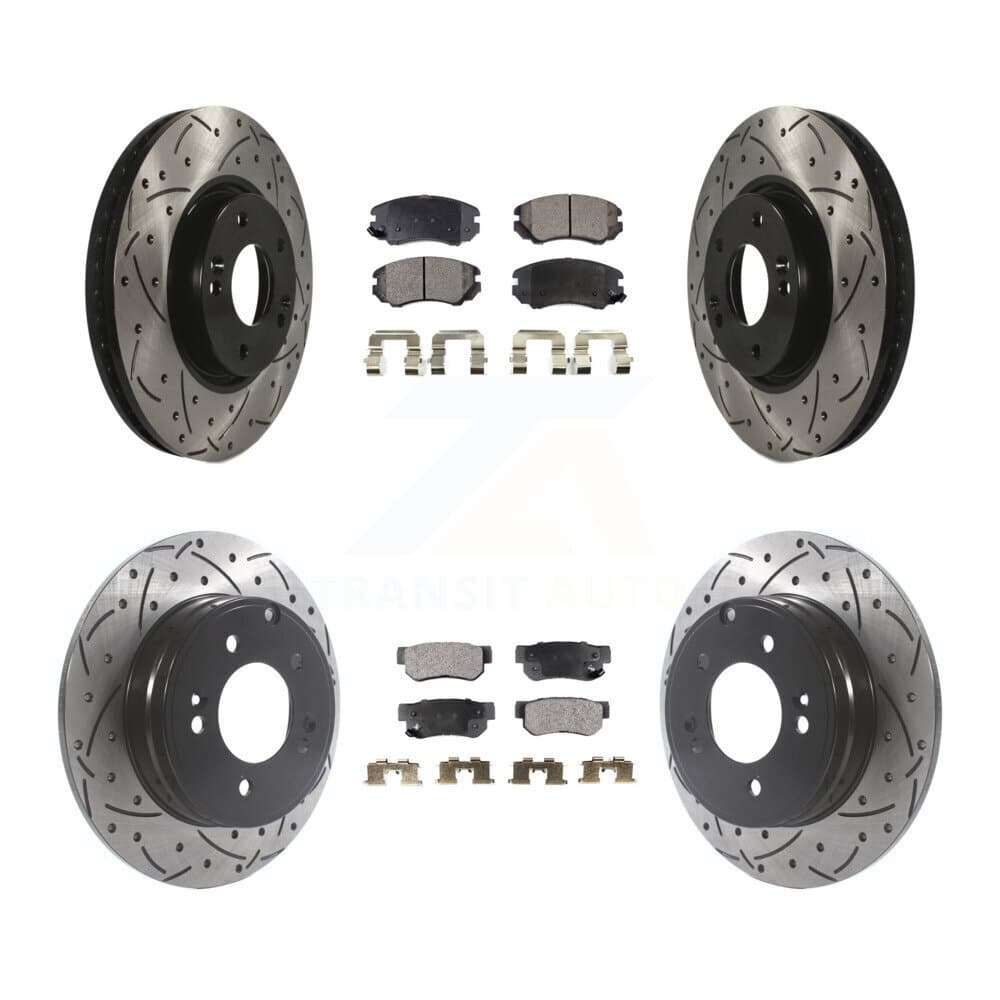 Transit Auto - KDT-100847 - Front and Rear Disc Brake Kits image 1