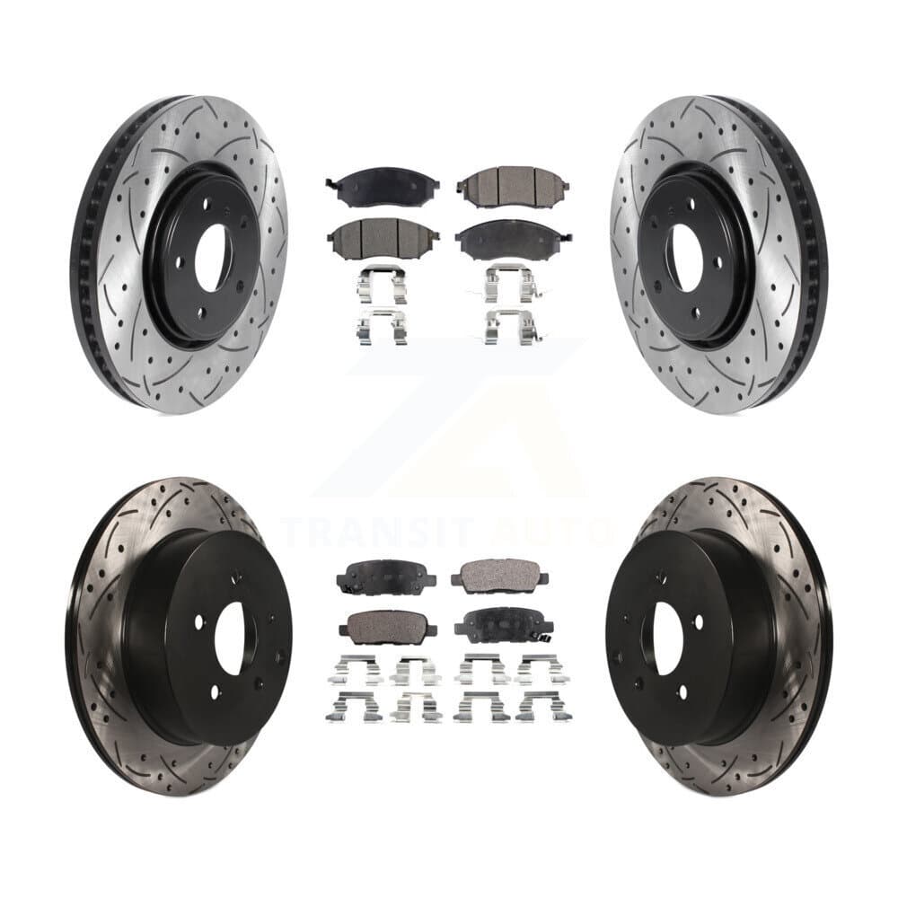 Transit Auto - KDT-100848 - Front and Rear Disc Brake Kits image 1