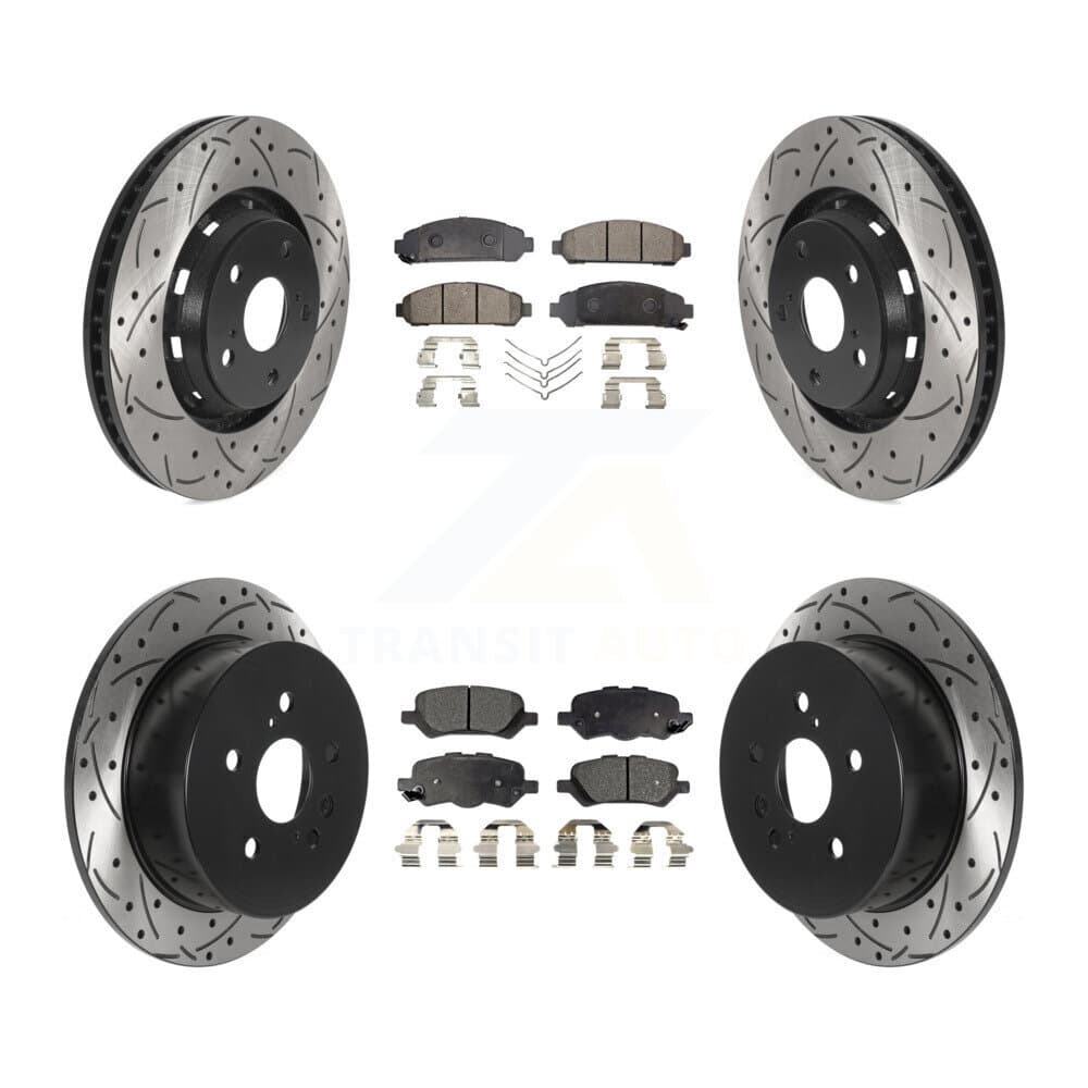 Transit Auto - KDT-100864 - Front and Rear Disc Brake Kits image 1
