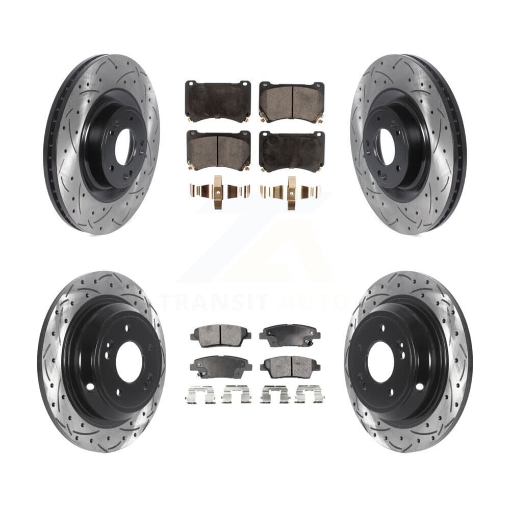 Transit Auto - KDT-100866 - Front and Rear Disc Brake Kits image 1