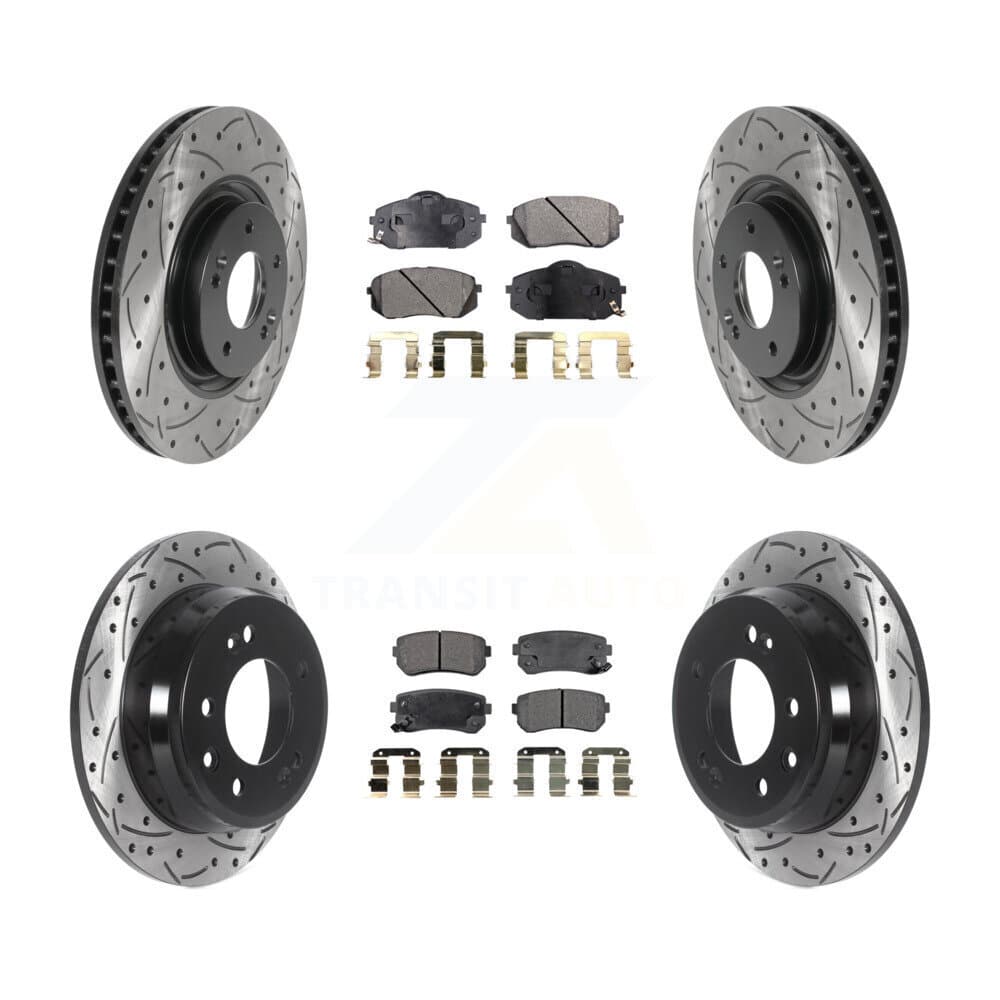 Transit Auto - KDT-100871 - Front and Rear Disc Brake Kits image 1