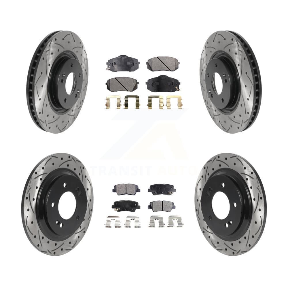 Transit Auto - KDT-100872 - Front and Rear Disc Brake Kits image 1