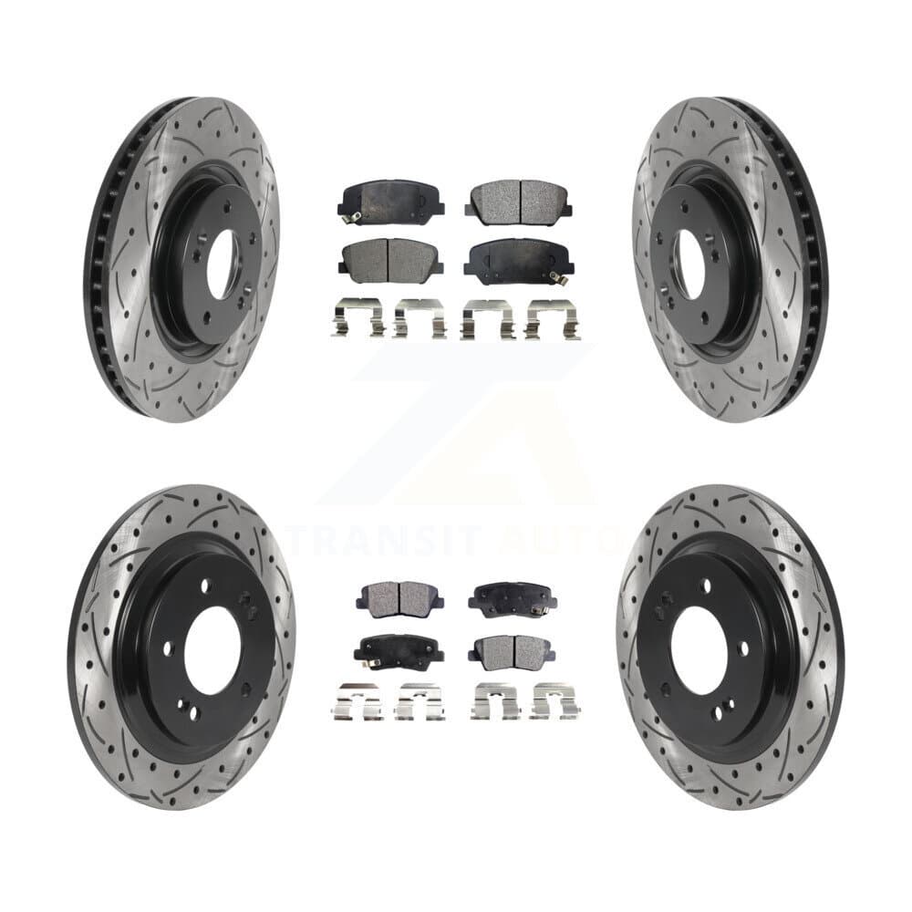 Transit Auto - KDT-100874 - Front and Rear Disc Brake Kits image 1