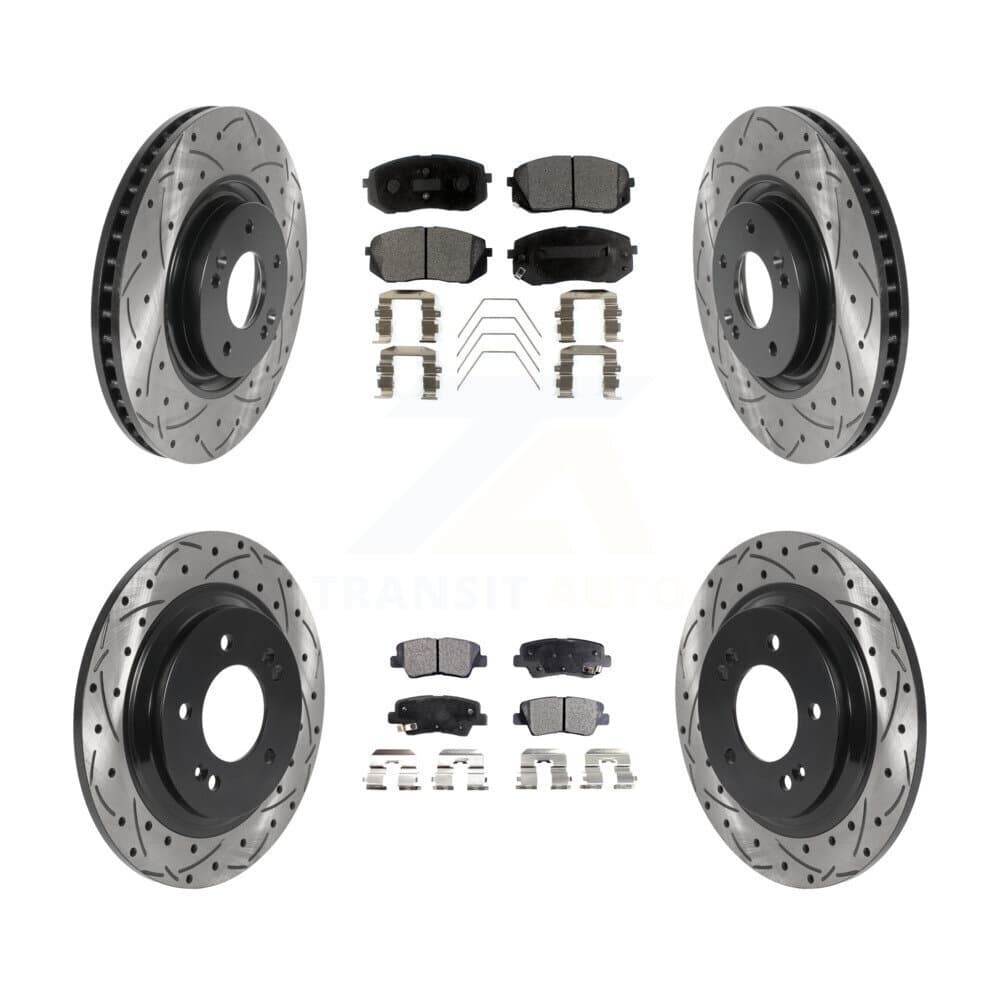 Transit Auto - KDT-100879 - Front and Rear Disc Brake Kits image 1