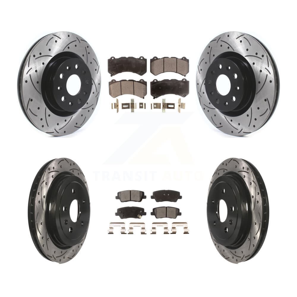 Transit Auto - KDT-100997 - Front and Rear Disc Brake Kits image 1