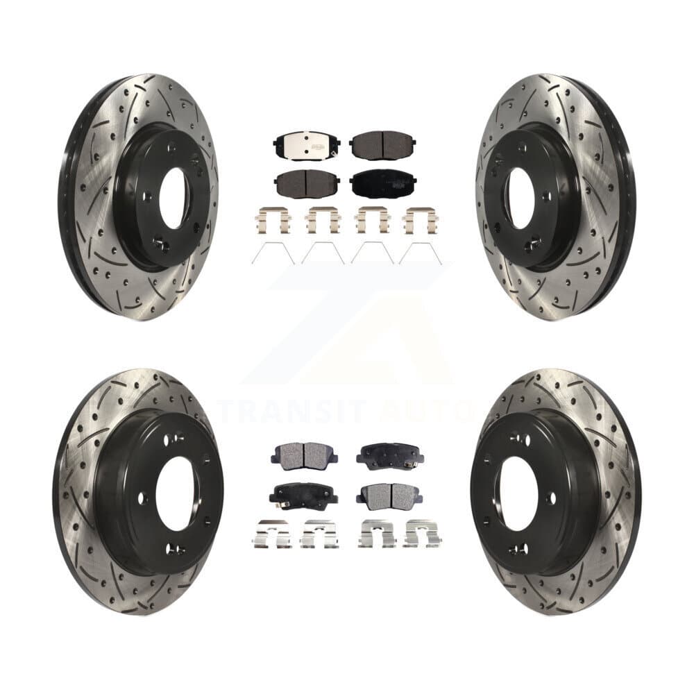 Transit Auto - KDT-101004 - Front and Rear Disc Brake Kits image 1