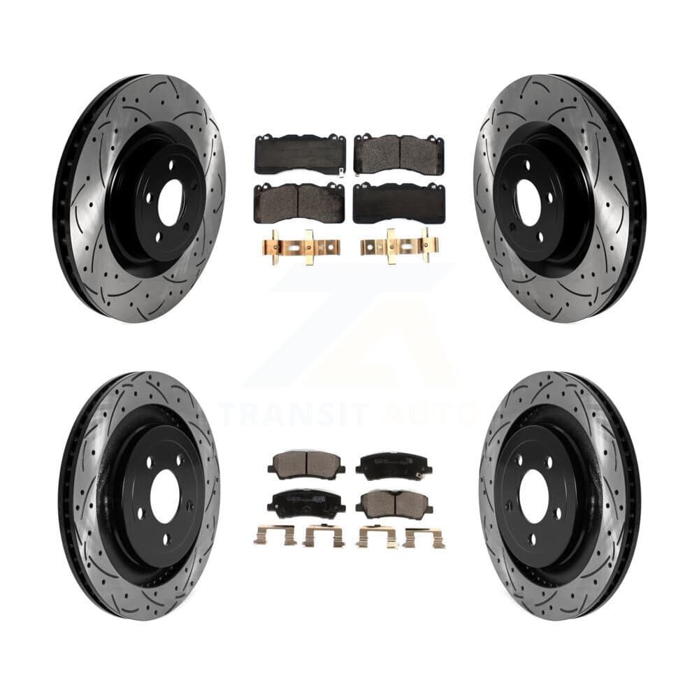 Transit Auto - KDT-101040 - Front and Rear Disc Brake Kits image 1