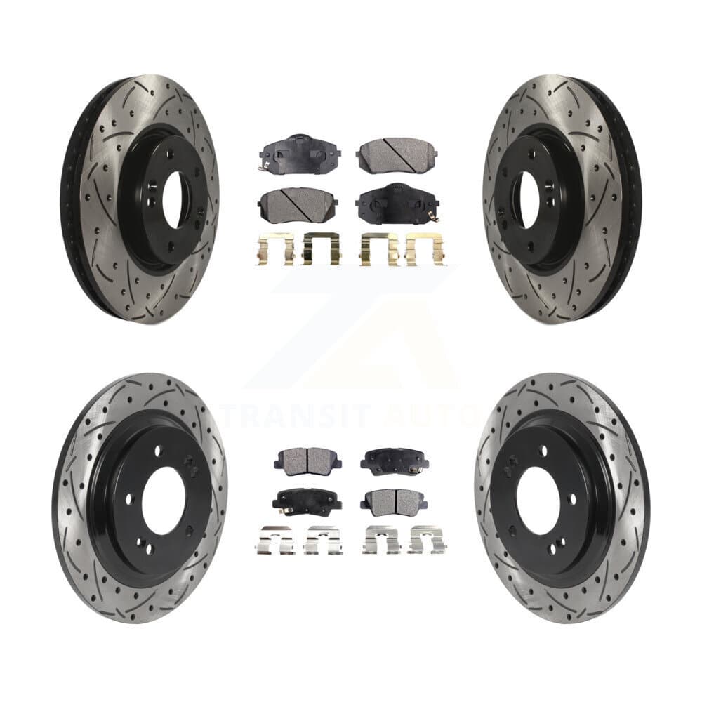Transit Auto - KDT-101048 - Front and Rear Disc Brake Kits image 1