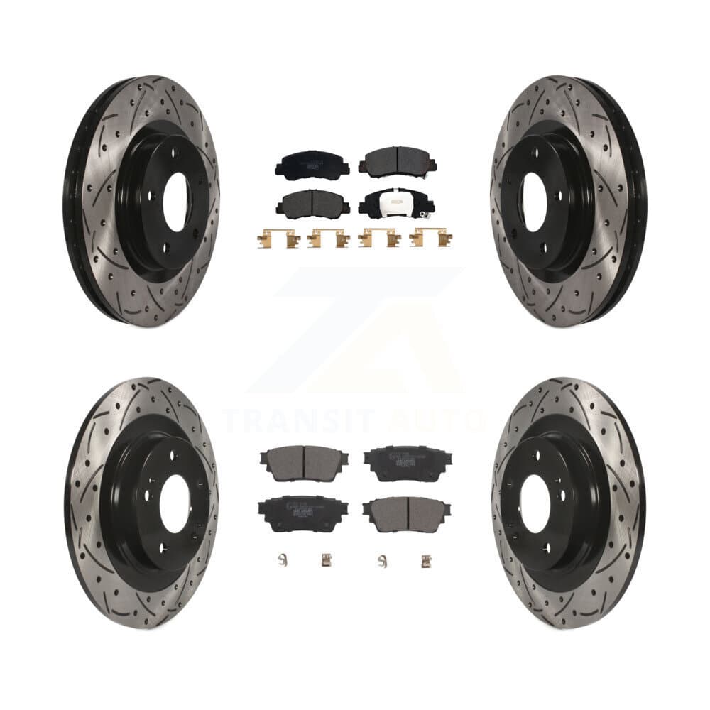 Transit Auto - KDT-101086 - Front and Rear Disc Brake Kits image 1