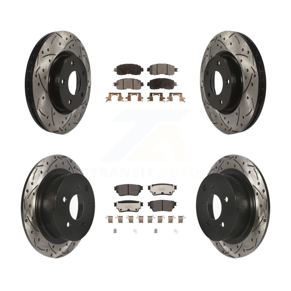Transit Auto - KDT-101088 - Front and Rear Disc Brake Kits image 1