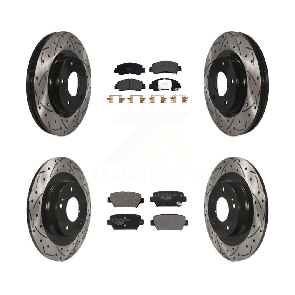 Transit Auto - KDT-101111 - Front and Rear Disc Brake Kits image 1