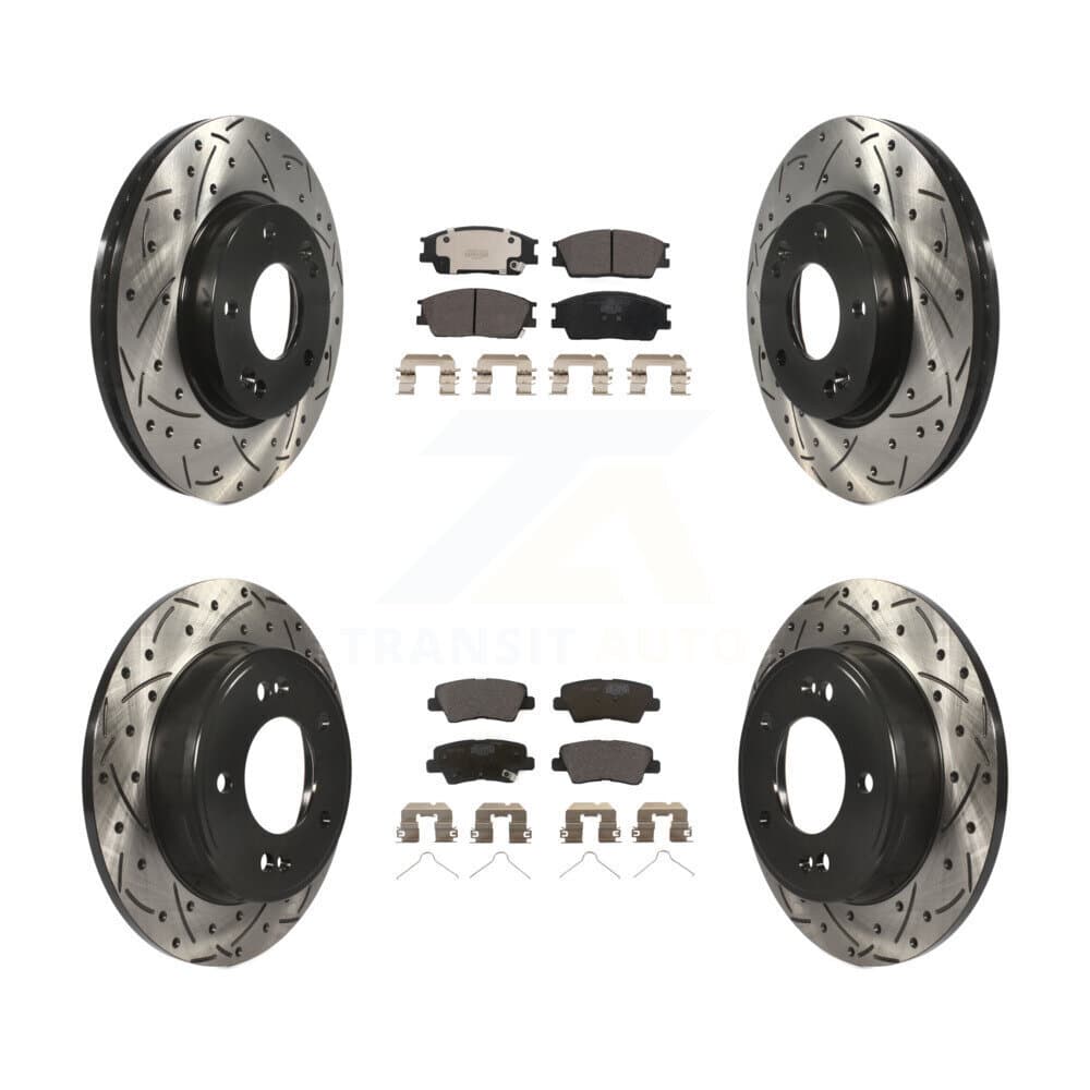 Transit Auto - KDT-101124 - Front and Rear Disc Brake Kits image 1