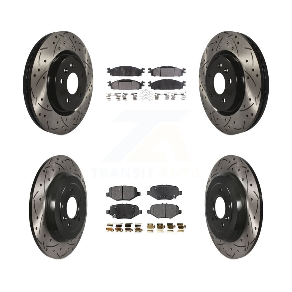 Transit Auto - KDT-101179 - Front and Rear Disc Brake Kits image 1
