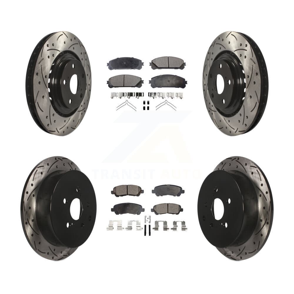 Transit Auto - KDT-101183 - Front and Rear Disc Brake Kits image 1
