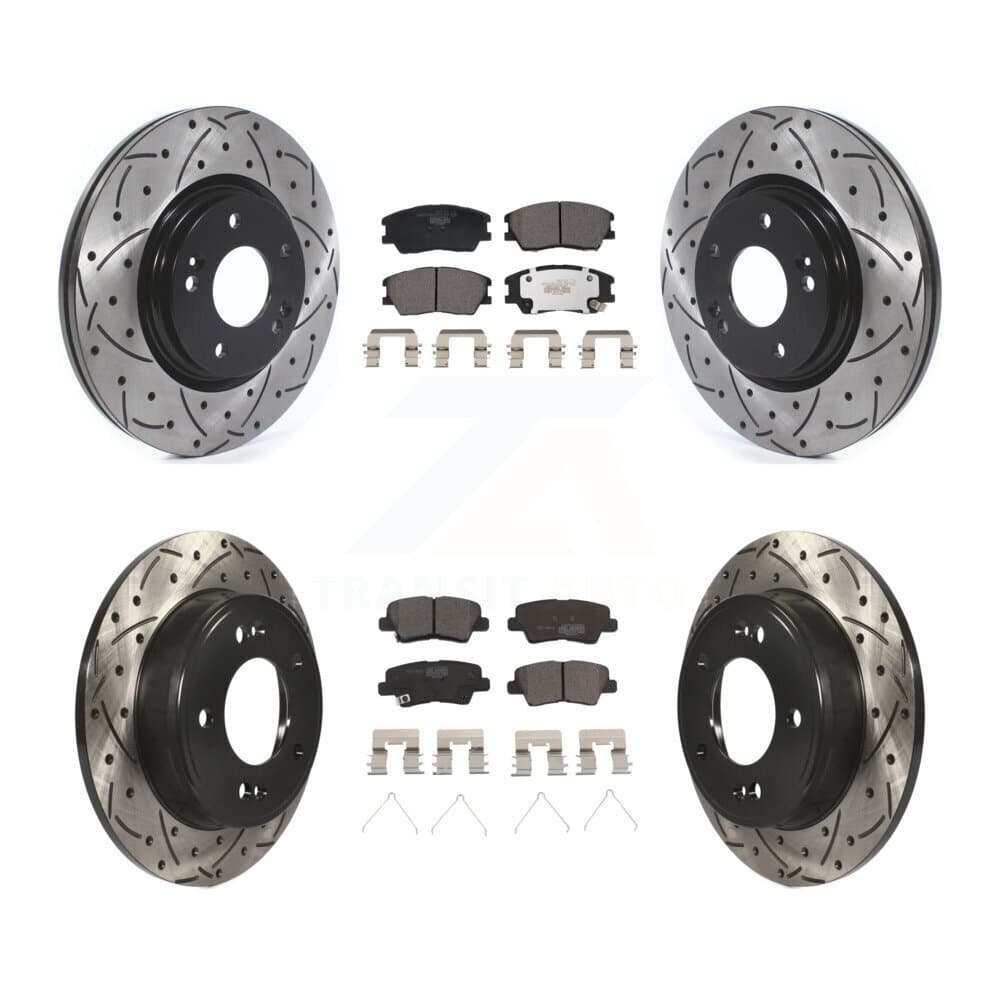 Transit Auto - KDT-101231 - Front and Rear Disc Brake Kits image 1
