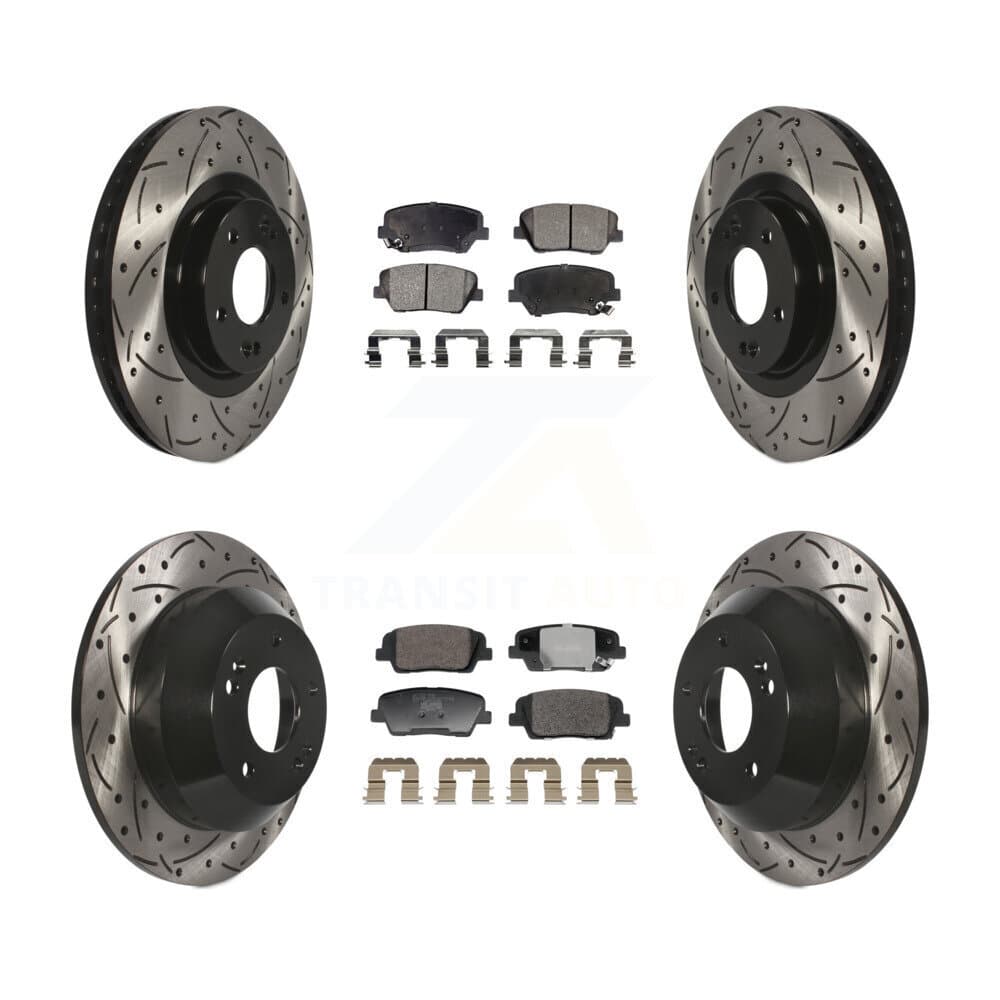 Transit Auto - KDT-101234 - Front and Rear Disc Brake Kits image 1