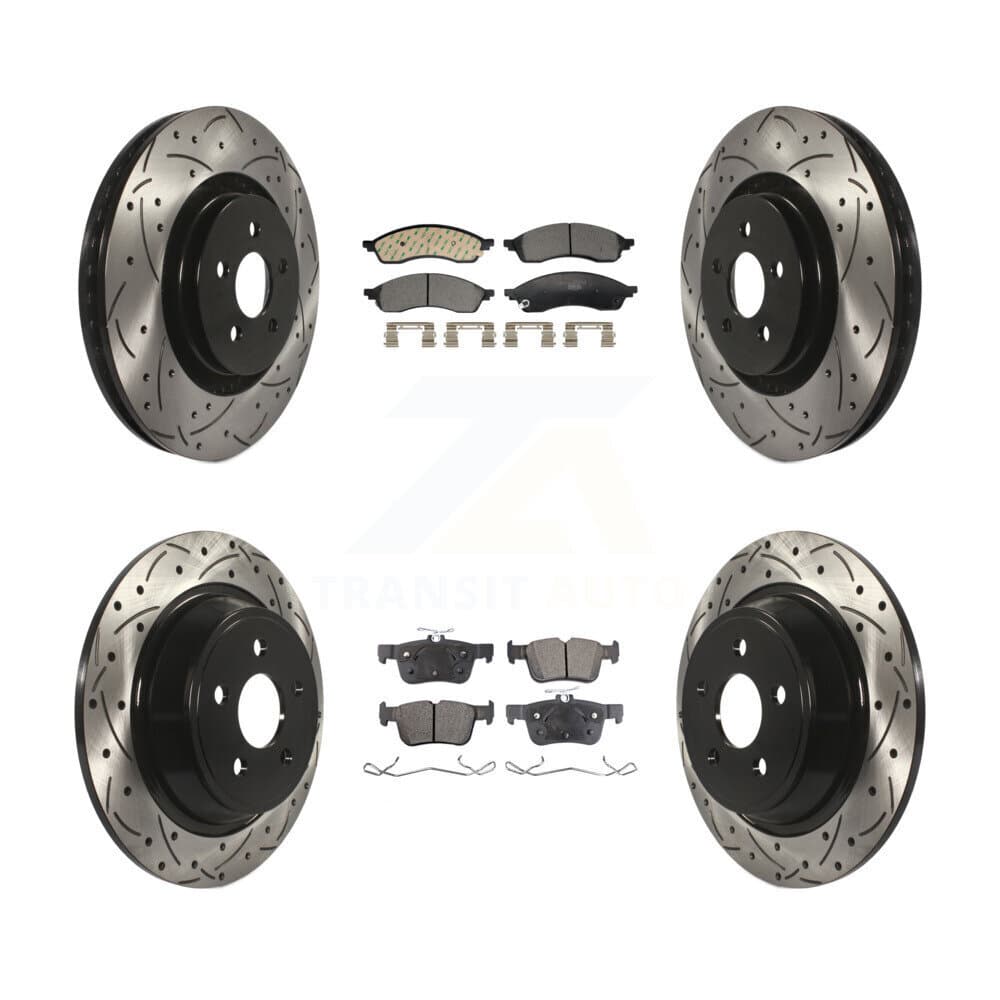 Transit Auto - KDT-101334 - Front and Rear Disc Brake Kits image 1