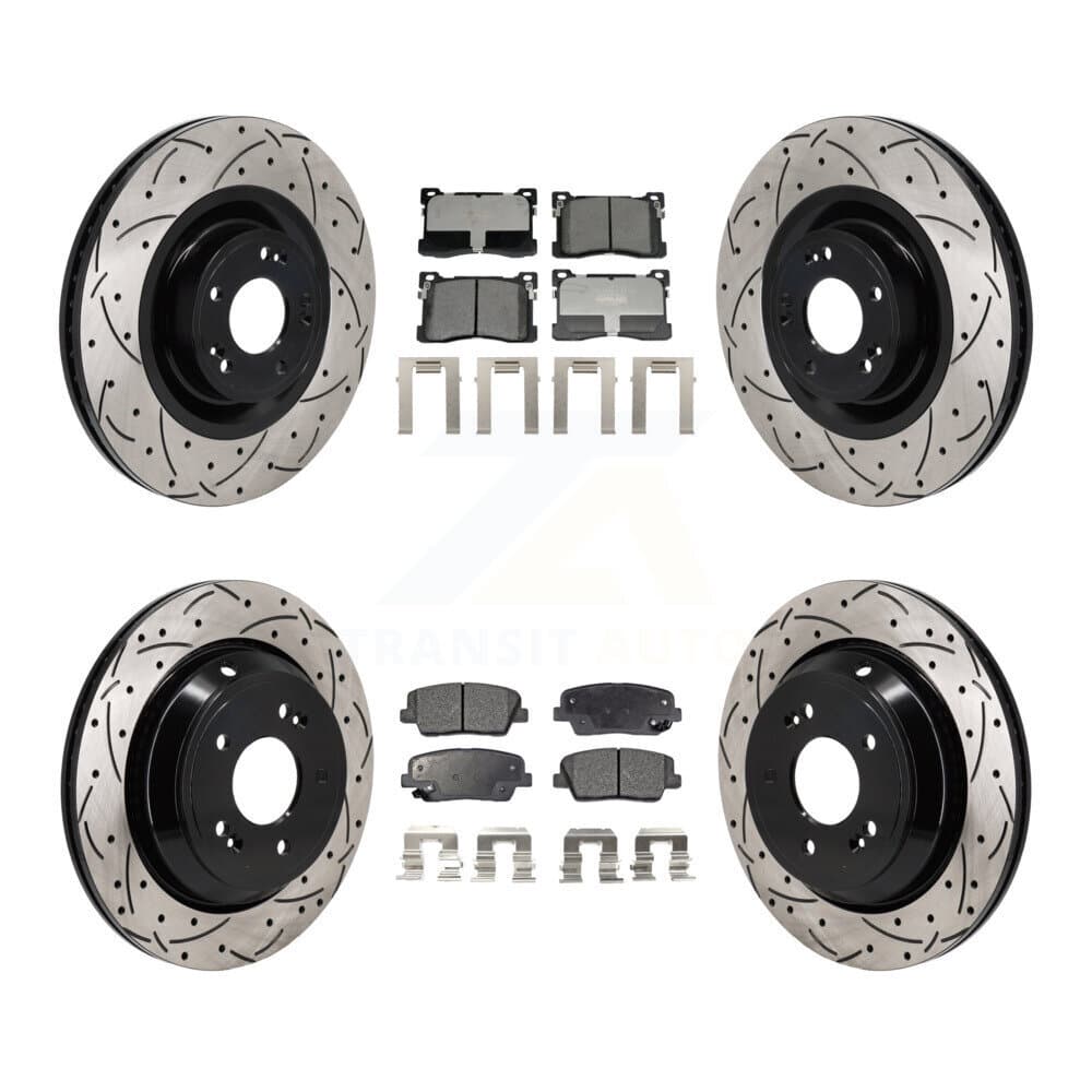 Transit Auto - KDT-101335 - Front and Rear Disc Brake Kits image 1