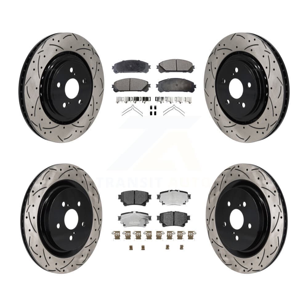 Transit Auto - KDT-101346 - Front and Rear Disc Brake Kits image 1