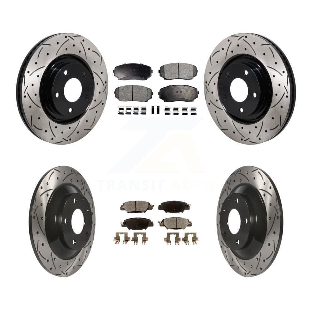 Transit Auto - KDT-101385 - Front and Rear Disc Brake Kits image 1
