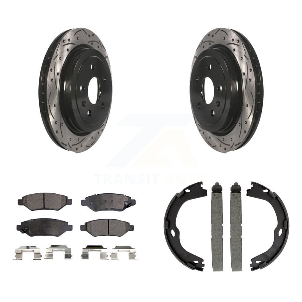 Transit Auto - KDT-101558 - Rear Disc Brake Kits image 1