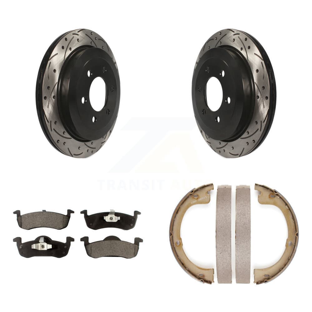 Transit Auto - KDT-101638 - Rear Disc Brake Kits image 1