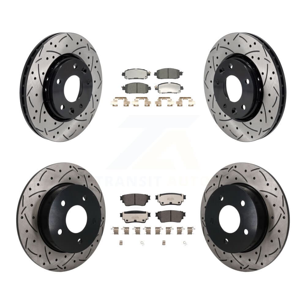 Transit Auto - KDT-101828 - Front and Rear Disc Brake Kits image 1