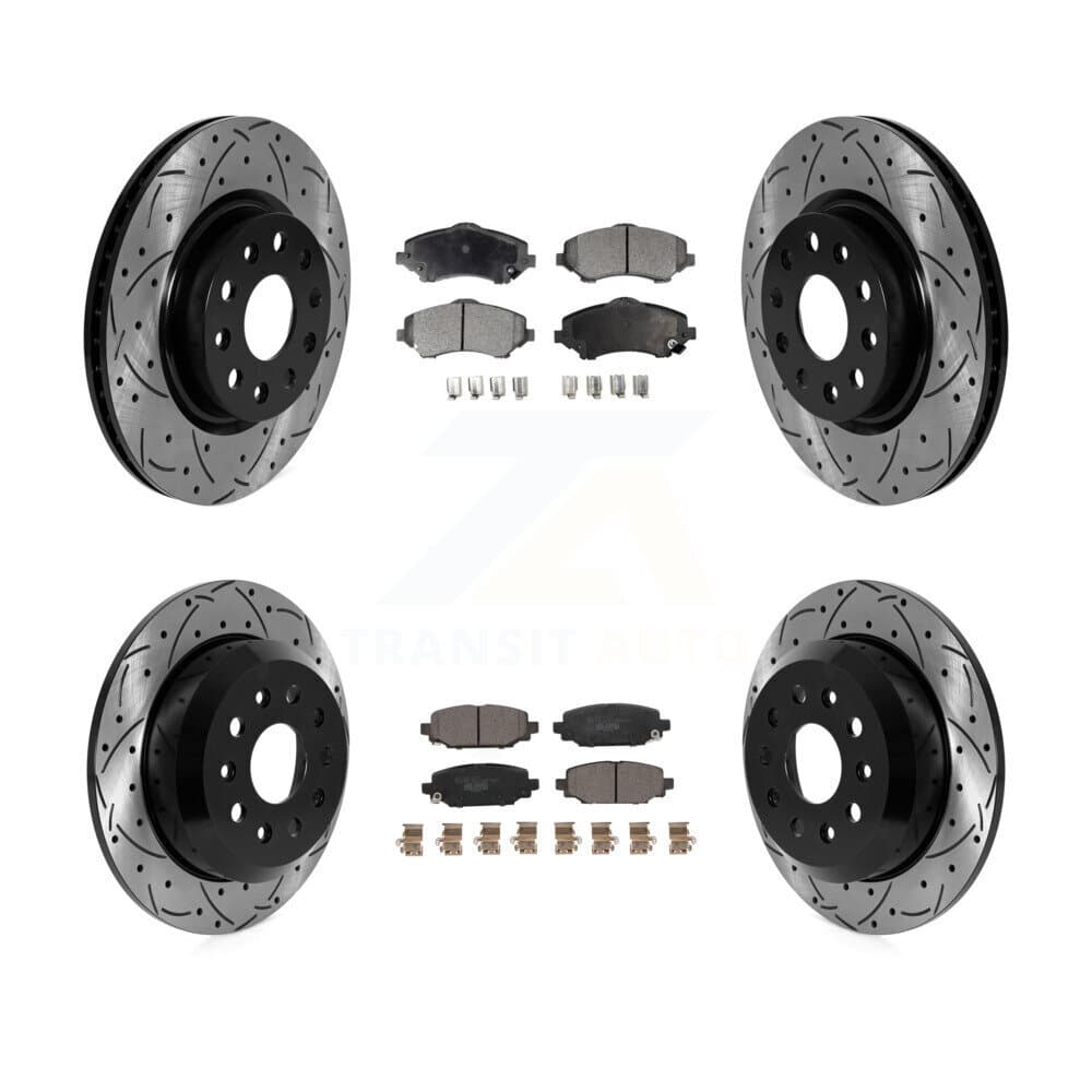 Transit Auto - KDT-101834 - Front and Rear Disc Brake Kits image 1