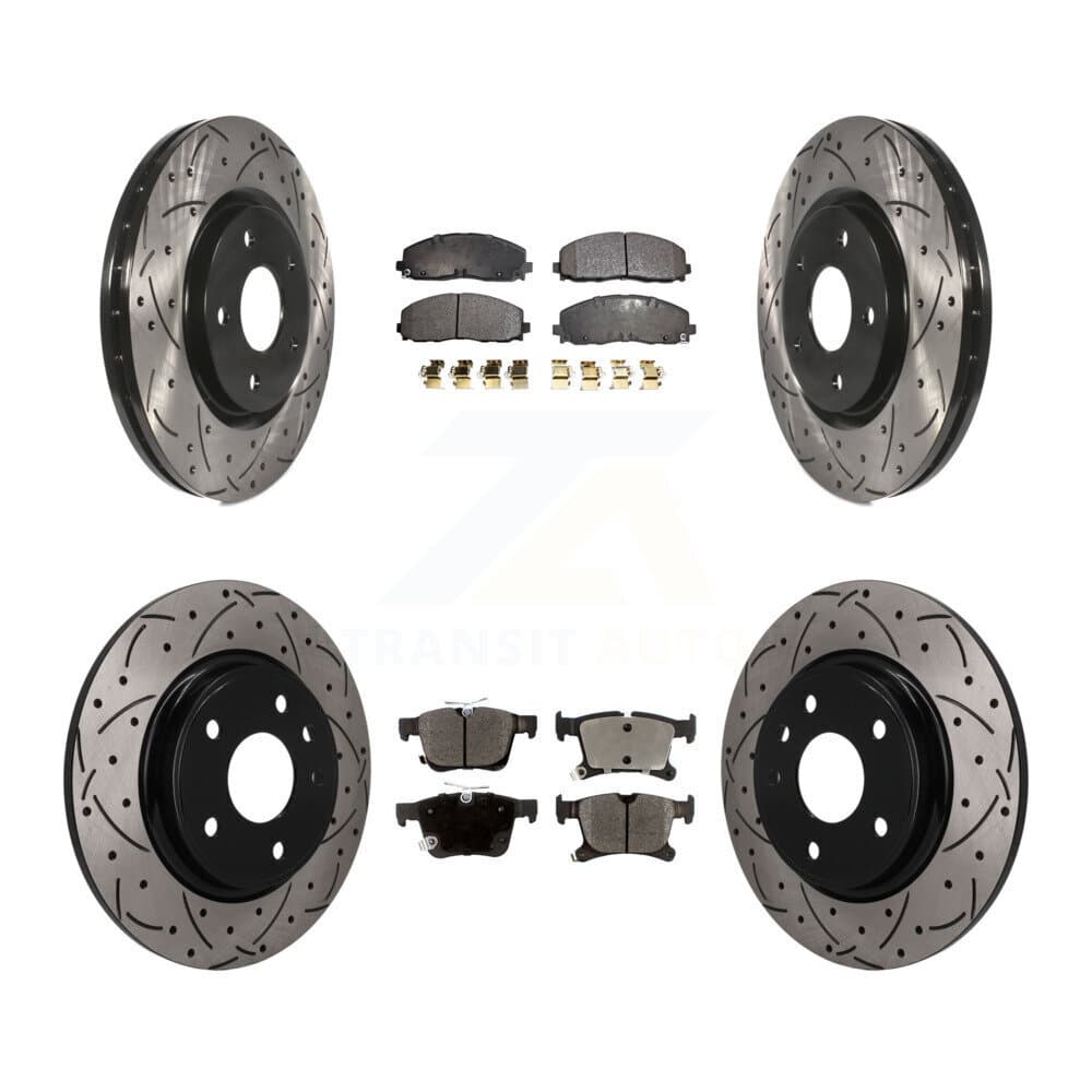 Transit Auto - KDT-101837 - Front and Rear Disc Brake Kits image 1
