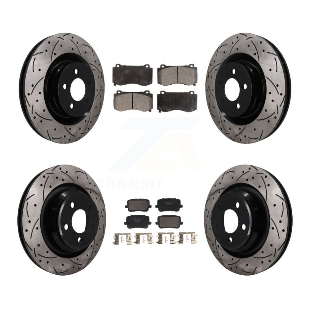 Transit Auto - KDT-101845 - Front and Rear Disc Brake Kits image 1