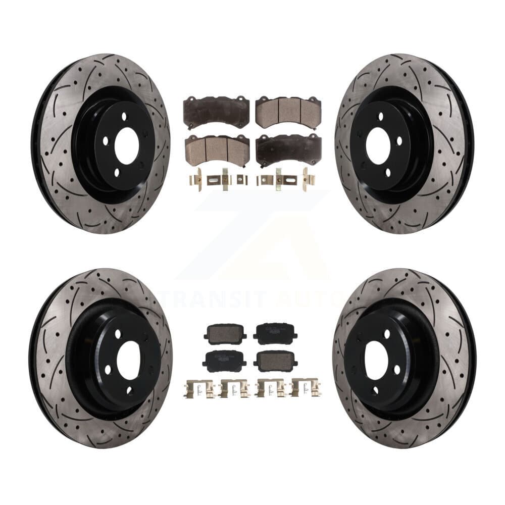 Transit Auto - KDT-101848 - Front and Rear Disc Brake Kits image 1