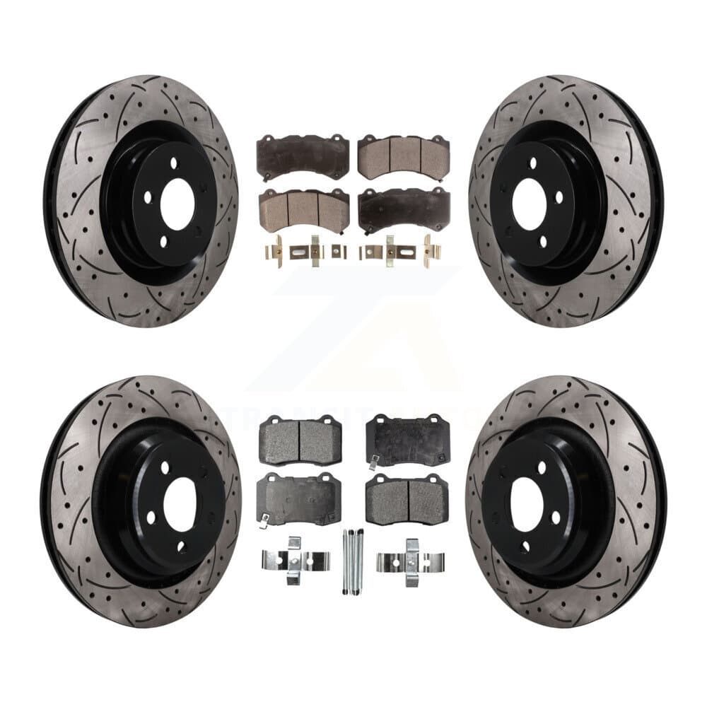 Transit Auto - KDT-101849 - Front and Rear Disc Brake Kits image 1