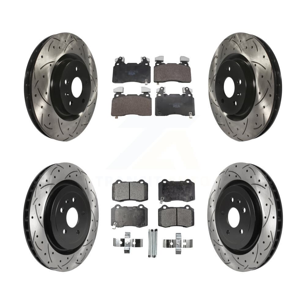 Transit Auto - KDT-101853 - Front and Rear Disc Brake Kits image 1