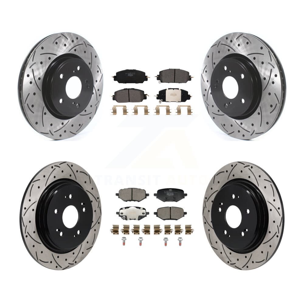 Transit Auto - KDT-101858 - Front and Rear Disc Brake Kits image 1
