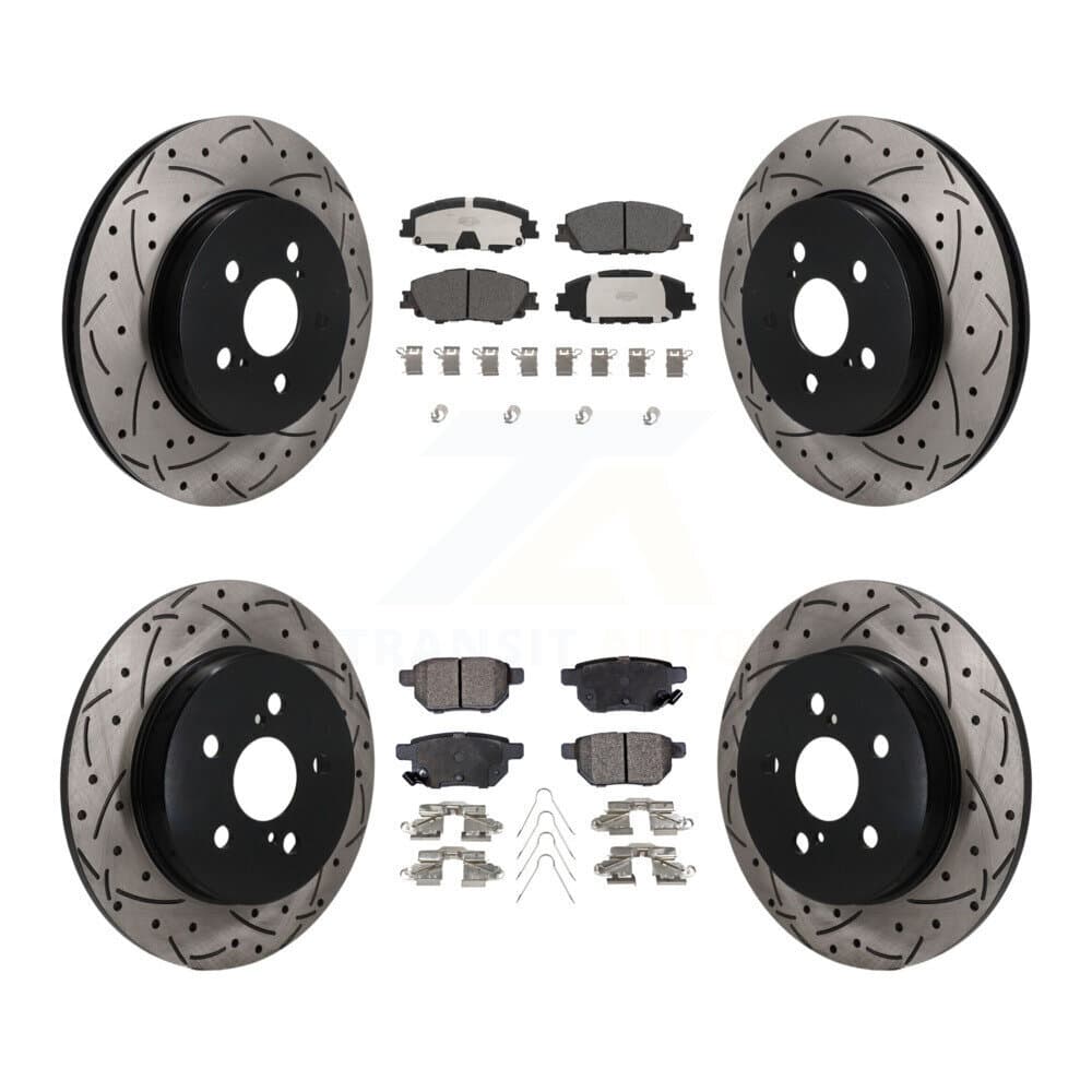 Transit Auto - KDT-101869 - Front and Rear Disc Brake Kits image 1